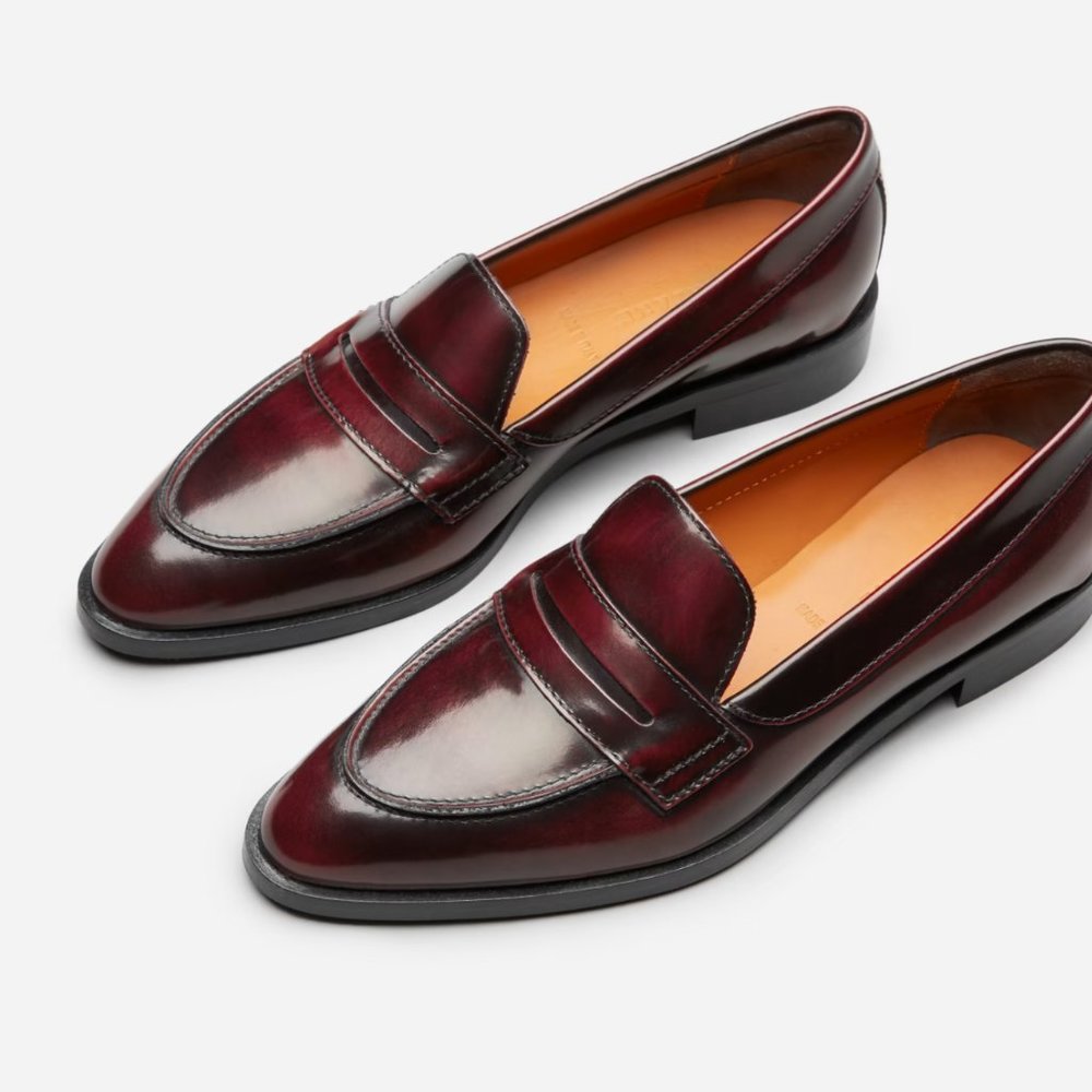 Everlane Patent Leather The Modern Penny Loafer/Oxfords